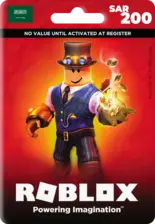 Roblox Card 200 SAR Robux Key - KSA -  for sale in Emirates from Games2all