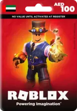 Roblox Card 100 AED Robux Key - UAE -  for sale in Emirates from Games2all