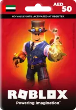 Roblox Card 50 AED Robux Key - UAE -  for sale in Emirates from Games2all