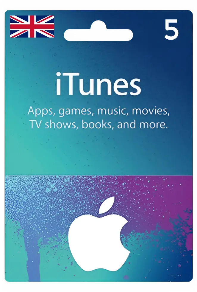 Apple iTunes Gift Card United Kingdom 5 GBP UK iTunes  for sale in Emirates from Games2all