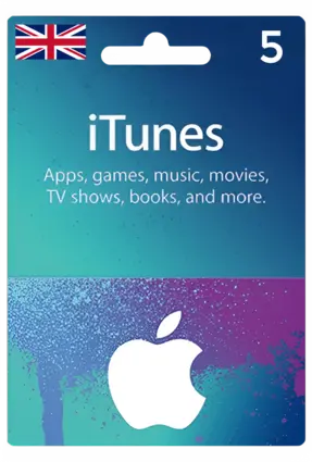 Apple iTunes Gift Card United Kingdom 5 GBP UK iTunes