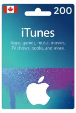 Apple iTunes Gift Card 200 Canada -  for sale in Emirates from Games2all