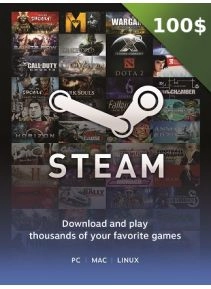 Steam Wallet Gift Card USA 100 USD  for sale in Emirates from Games2all