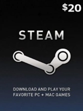 Steam Wallet Gift Card USA 20 USD -  for sale in Emirates from Games2all