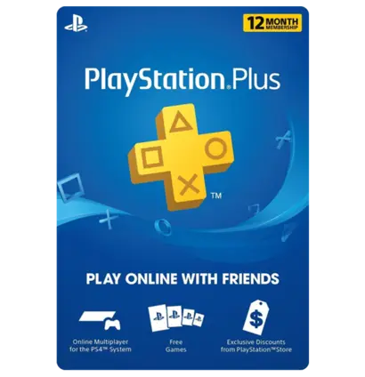 Playstation Plus 12 Months US physical