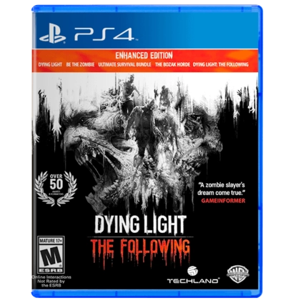 Dying Light The Following Enhanced- PS4 -Used