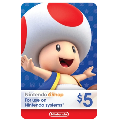 Nintendo eShop $5 USA