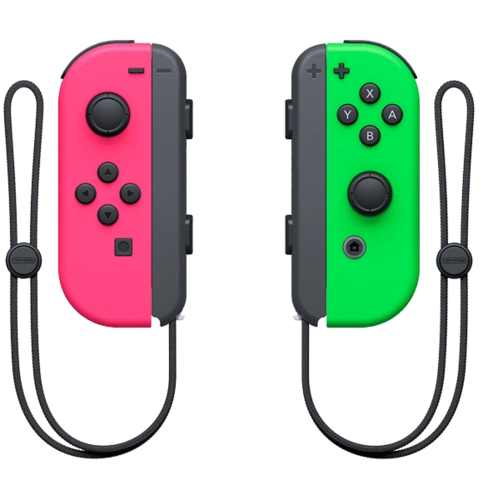 Nintendo Switch Joy-Con - Green and Pink  