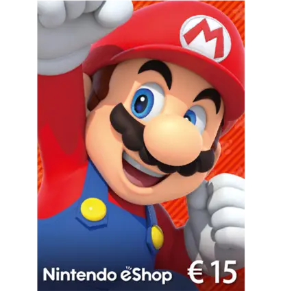 Nintendo E-Shop 15€ Card - Europe