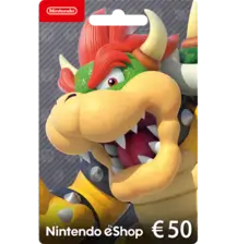Nintendo E-Shop 50€ Card - Europe
