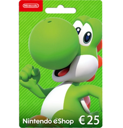 Nintendo E-Shop 25€ Card - Europe