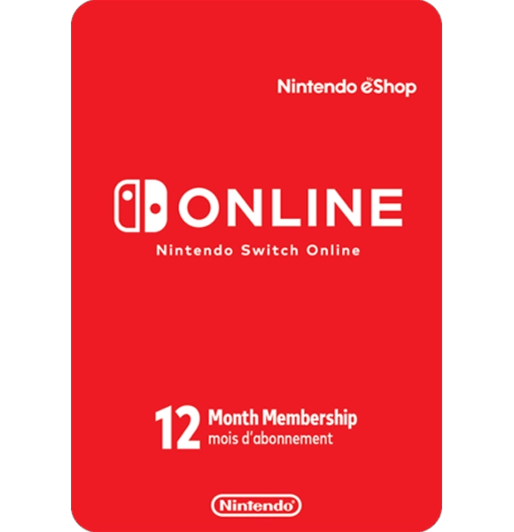 Nintendo E-shop online membership 12 Months EU  for sale in Emirates from Games2all