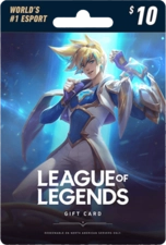 League of Legends Gift Card Riot 10 USD Key NORTH AMERICA -  for sale in Emirates from Games2all