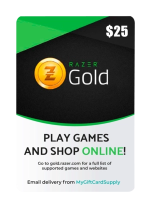 Razer Gold 25$ USA Gift Card