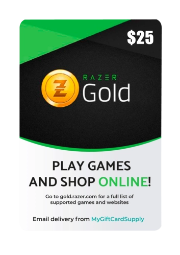 Global Razer Pin 25 USD, Razer Gold Gift Card