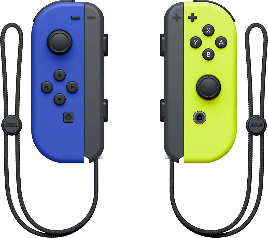 Nintendo Switch Joy-Con - Blue and Neon Yellow  for sale in Emirates from Games2all