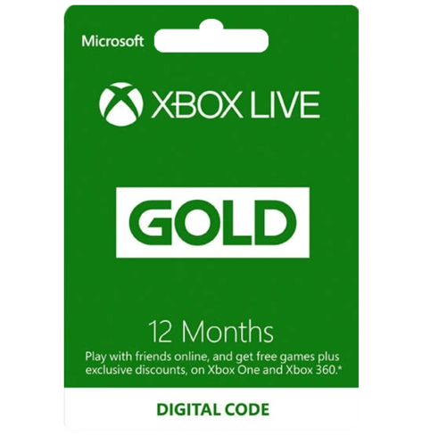 XBOX Live Gold 12 Months (Middle East)  for sale in Emirates from Games2all