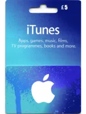 Apple iTunes Gift Card United Kingdom 5 UK iTunes -  for sale in Emirates from Games2all