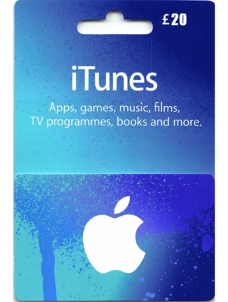 Apple iTunes Gift Card United Kingdom 20 UK iTunes