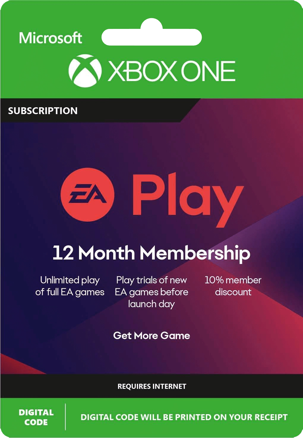 EA Play - 12 months Xbox One Digital code - USA  for sale in Emirates from Games2all