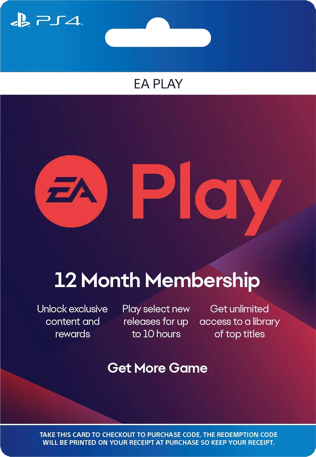 Playstation EA Play 12 Months ( USA ) digital code  for sale in Emirates from Games2all