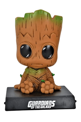 Groot Avengers Bobble Head with Stand & Mobile Holder 