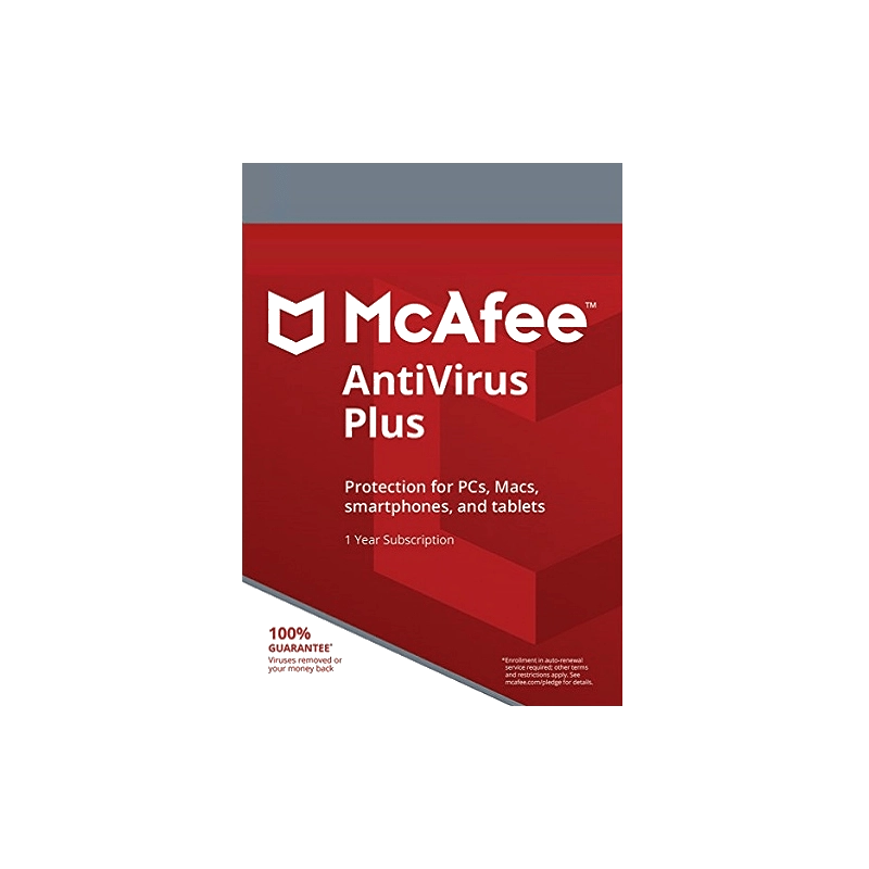 Mcafee Antivirus plus 1 year 1 device CD Key  for sale in Emirates from Games2all