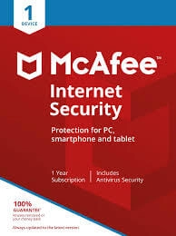 McAfee Internet Security 2020 1 Year 1 Device CD key  for sale in Emirates from Games2all