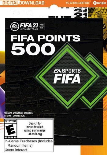 FIFA 21 - 500 FUT Points Origin Key GLOBAL  for sale in Emirates from Games2all