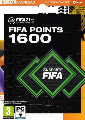  FIFA 21 - 1600 FUT Points Origin Key GLOBAL  for sale in Emirates from Games2all