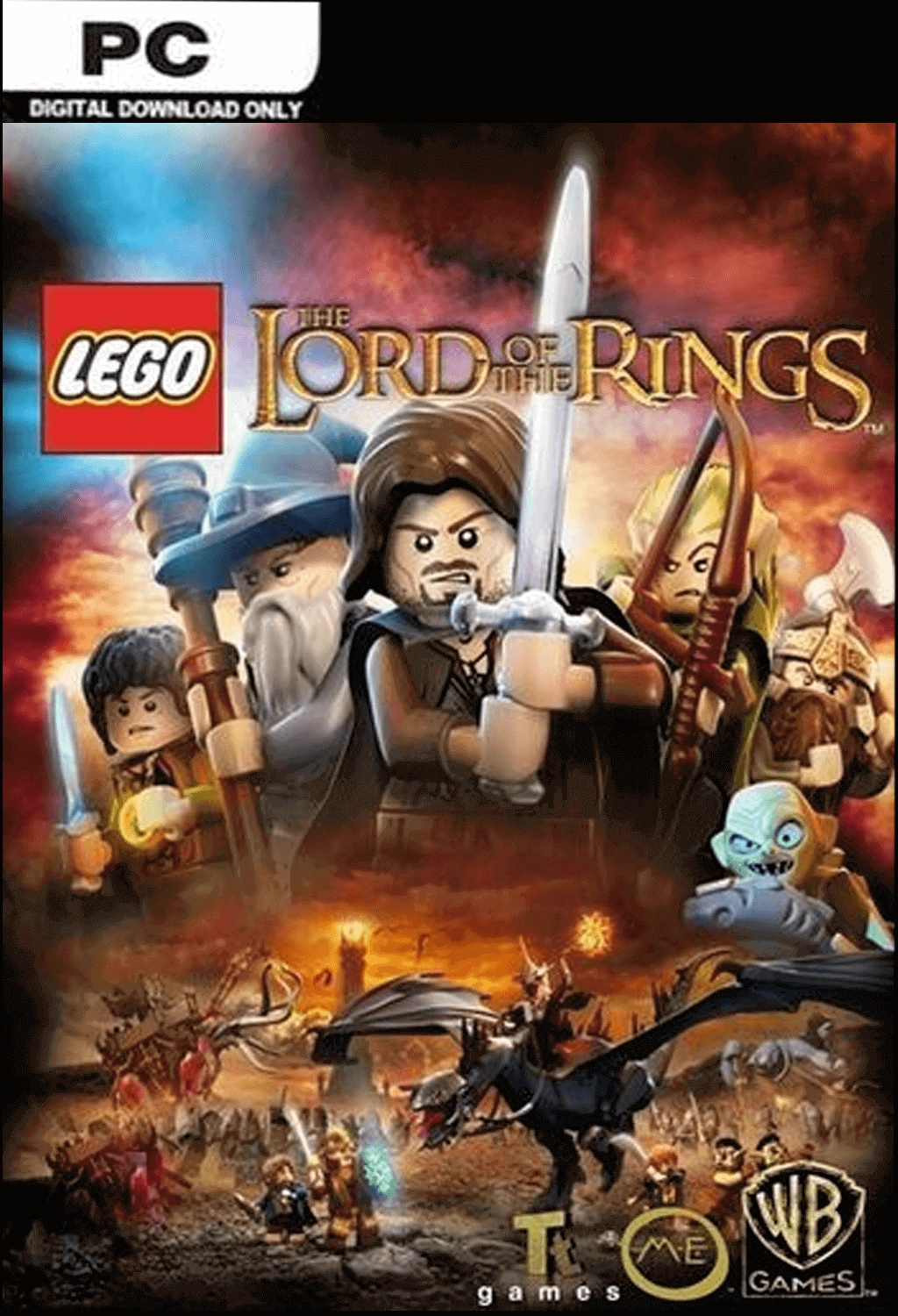 LEGO: Lord of The Rings PC Steam Code  for sale in Emirates from Games2all