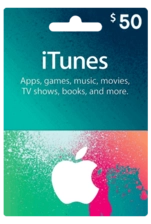 Apple iTunes Gift Card US 50$ -  for sale in Emirates from Games2all