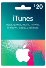 Apple iTunes Gift Card USA $20 -  for sale in Emirates from Games2all