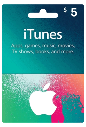 Apple iTunes Gift Card US 5$  for sale in Emirates from Games2all