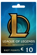 League of Legends (LoL) Gift Card - 10 EUR - Europe West -  for sale in Emirates from Games2all