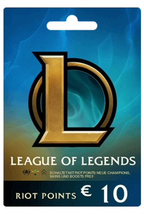 League of Legends (LoL) Gift Card - 10 EUR - Europe West