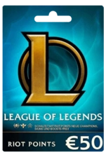 League of Legends (LoL) Gift Card - 50 EUR - Europe West -  for sale in Emirates from Games2all