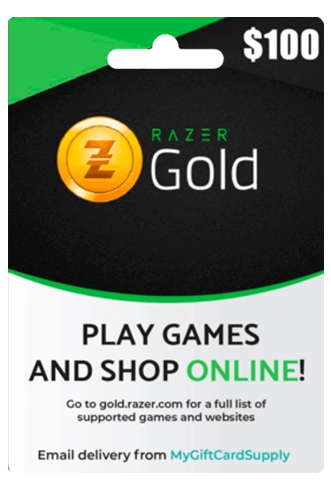 Razer Gold 100$ Global Gift Card  for sale in Emirates from Games2all