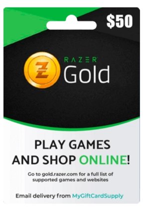 Razer Gold 50$ USA Gift Card