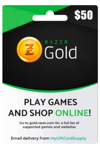 Razer Gold 50$ USA Gift Card  for sale in Emirates from Games2all