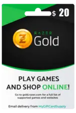 Razer Gold 20$ Global Gift Card