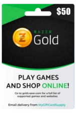 Razer Gold 50$ Global Gift Card (31248)