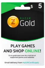 Razer Gold 5$ Global Gift Card