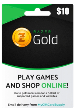 Razer Gold 10$ Global Gift Card