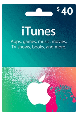 Apple iTunes Gift Card USA $40  for sale in Emirates from Games2all