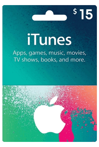 Apple iTunes Gift Card US 15$  for sale in Emirates from Games2all