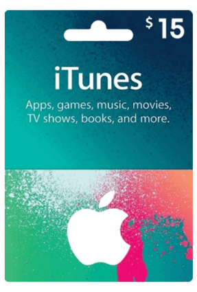 Apple iTunes Gift Card US 15$