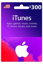 Apple iTunes Gift Card USA $300 -  for sale in Emirates from Games2all