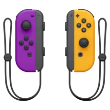  Joy-Con Neon Purple - Neon Orange - Nintendo Switch