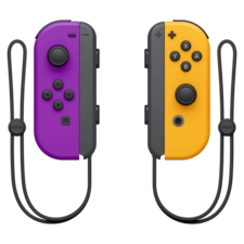 Nintendo Switch  Joy-Con Neon Purple - Neon Orange  (31270)